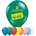 11" Qualatex Round Standard Color Latex Balloon